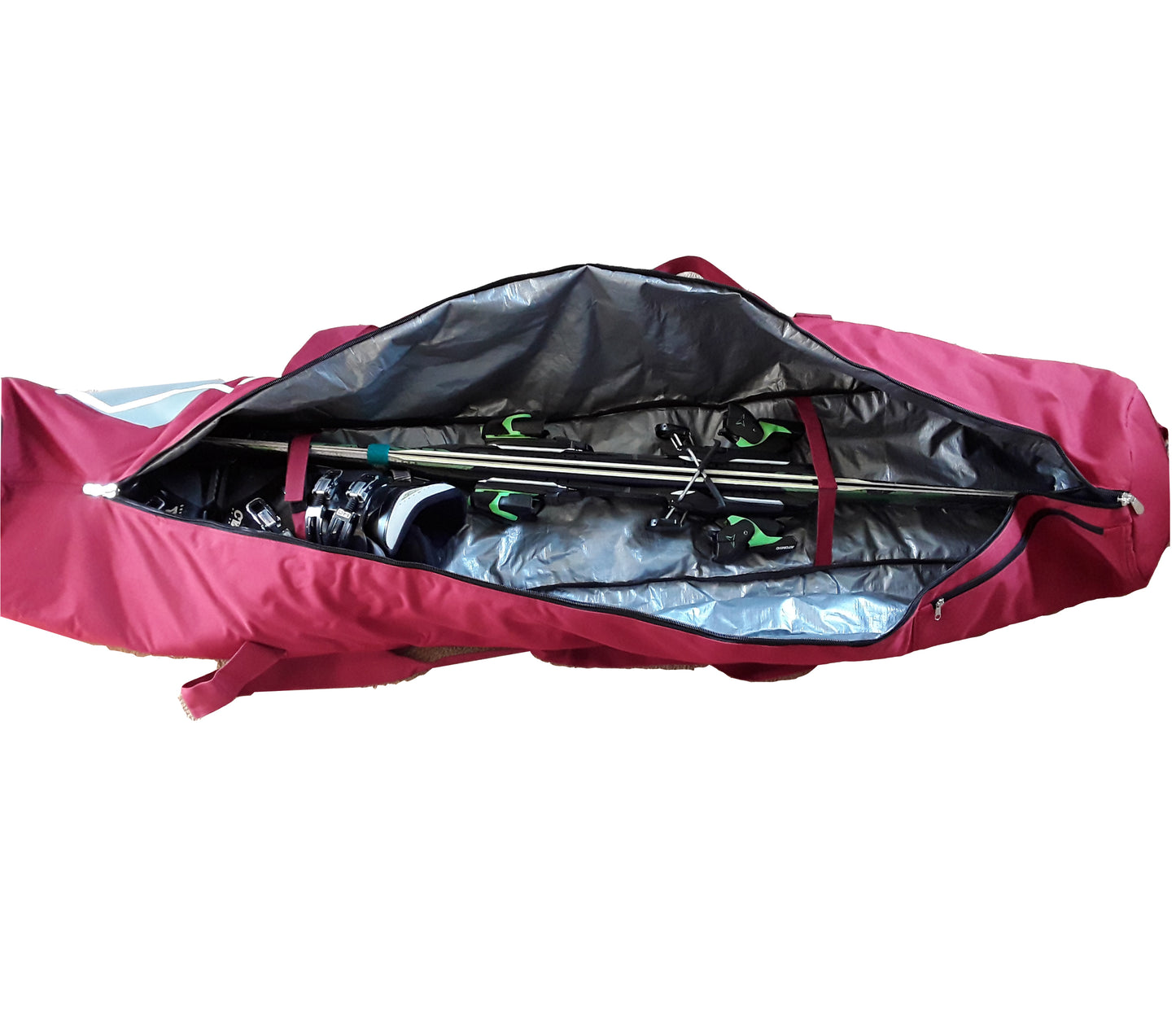 LOKKER Wheelie Double Ski Bag 190cm