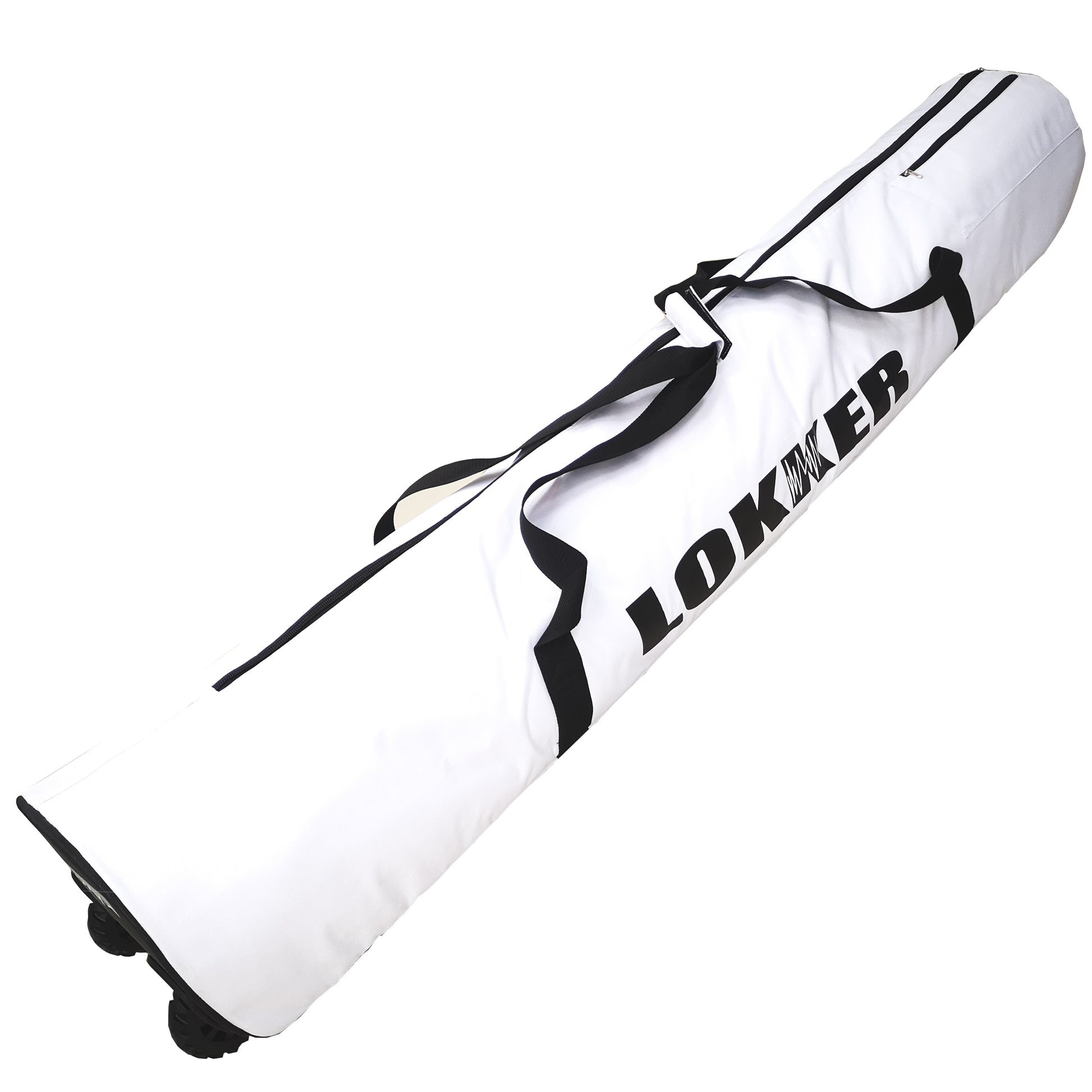 LOKKER Bolsa de esquí doble extra larga con ruedas para LOKKER Bolsa de esquí doble extra larga con ruedas para